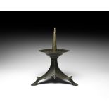 Medieval Tripod Candlestick