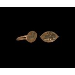 Phoenician Ring with Hunting Scene