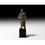 Roman Asclepius God of Medicine Statuette