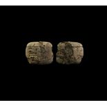 Sumerian Pictographic Tablet