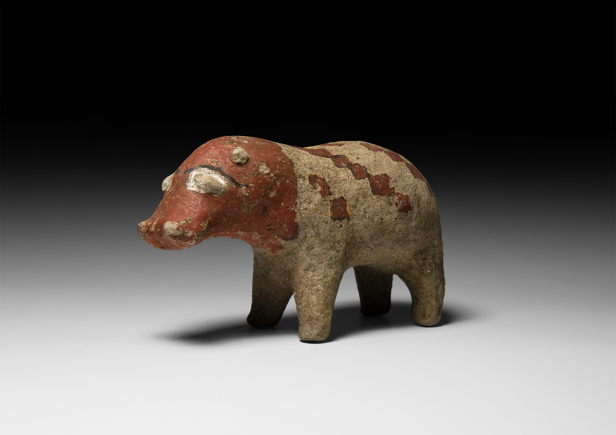 Egyptian Nubian Hippopotamus Figure