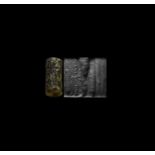 Old Babylonian Cylinder Seal for Son of Dingir-duggani