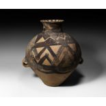 Chinese Neolithic Painted Pottery Jar