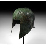 Archaic Greek Illyrian Bronze Helmet