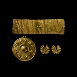 Greek Gold Jewellery Set