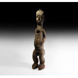 West African Standing Wooden Figure