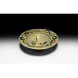 Byzantine Sgraffito Glazed Bowl