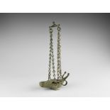 Roman Hanging Lamp with Chain Hanger