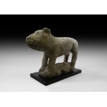 Large Medieval Guardian Bear Statue