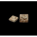 Indus Valley Mature Harappan Stamp Seal with Bull