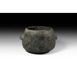 North American Inuit Stone Cooking Vessel