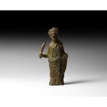 Roman Hecate Standing Statuette