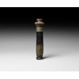 Egyptian Palm Column Kohl Bottle