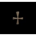 Medieval Lead Cross Pendant