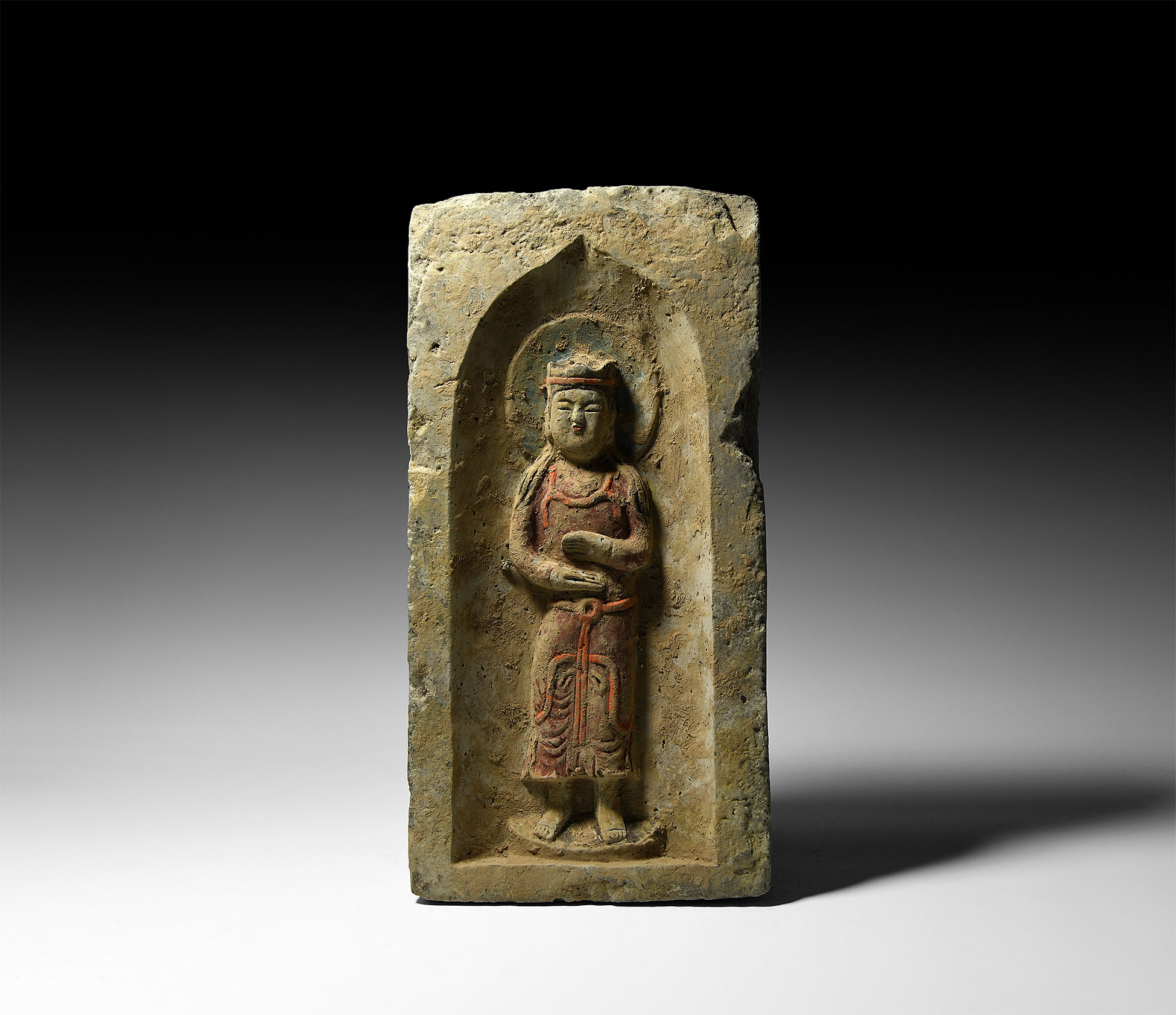 Chinese Wei Buddha Brick