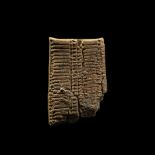 Old Babylonian Mathematical Tablet