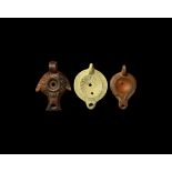 Roman and Other Oil Lamp Collection