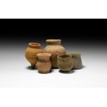 Roman Pottery Vessel Group