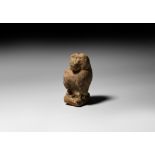 Egyptian Votive Baboon Statuette