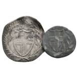 Commonwealth - Halfgroat and Penny [2]