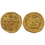 Heraclius - Emperor and Sons Gold Solidus