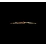 Roman Bronze Handled Knife