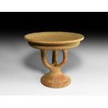 Bactrian Tripod Offering Platter