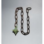 Medieval Flail Head with Chain