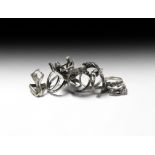 Vintage Silver Erotic Ring Collection