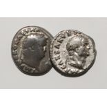 Nero and Vespasian Denarii Group [2]