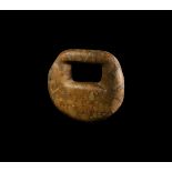 Large Bactrian Ceremonial 'Lock' Idol or Badge of Authority