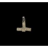 Viking Broken Cross Hammer Pendant