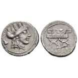 P Furius Crassipes - Cybele Denarius