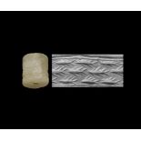 Chalcedony Cylinder Seal