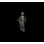 Roman Asclepius God of Medicine Statuette