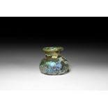 Roman Iridescent Glass Vessel