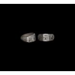 Roman Silver Inscribed Ring