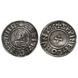 Aethelred II - Huntingdon / Saewine - Last Small Cross Penny