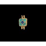 Parthian Gold and Gemstone Pendant Link