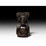 Spanish Conquistador with Inca Crown Finial