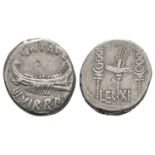 Marc Antony - Legion XI Denarius