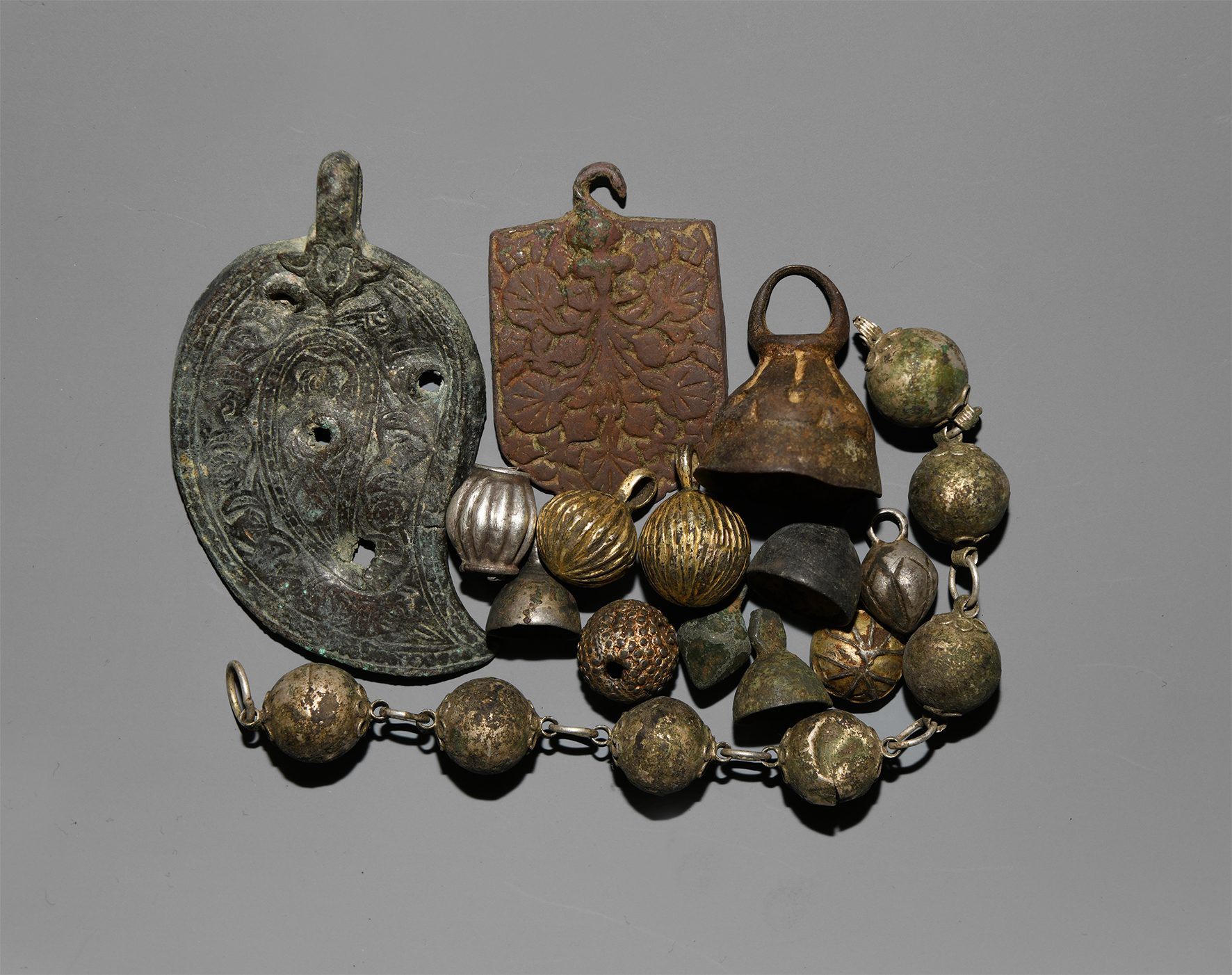 Medieval Bell Pendant and Other Artefact Collection