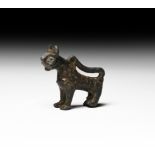 Islamic Standing Lion Statuette