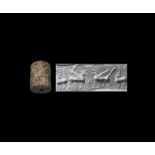 Cylinder Seal with Gryphons