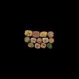 Roman Millefiori Bead Collection