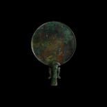 Bactrian Copper Mirror