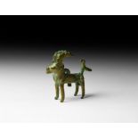 Amlash Standing Ibex Figurine