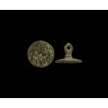 Indus Valley Stamp Seal with Zebu