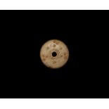 Phoenician Bone Spindle Whorl