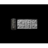 Cylinder Seal with Nude Goddess